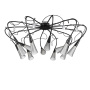 711127 Люстра AEREO 12х25W G9 BLACK