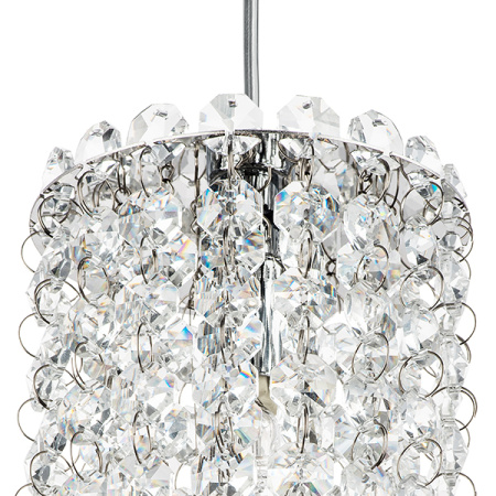 795314 Подвес CRISTALLO 1х40W G9 ХРОМ