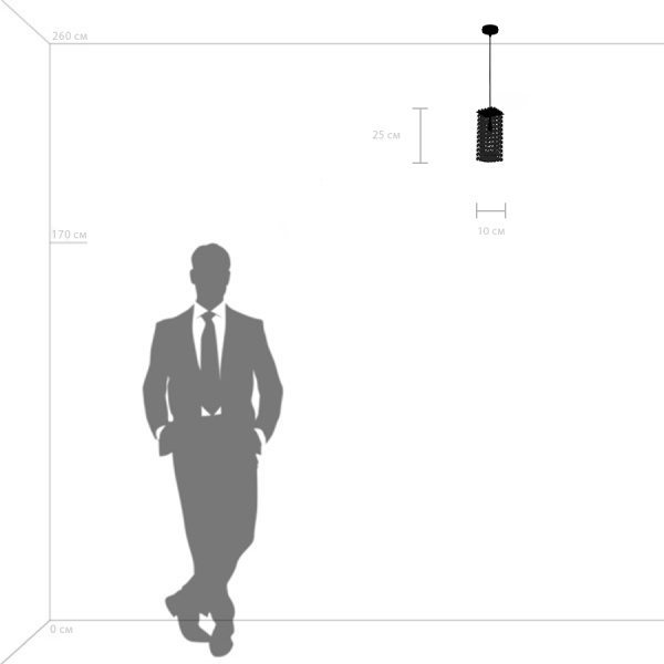 795422 Подвес CRISTALLO 1х40W G9 ЗОЛОТО