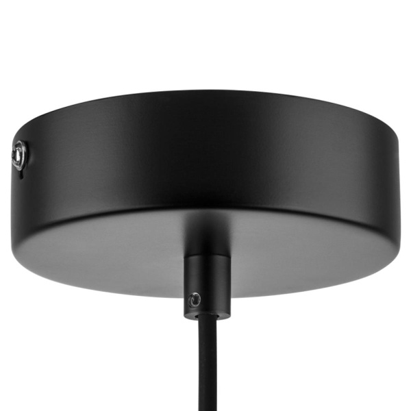 801201 Люстра VETRO 1х6W(led) G9 ЧЕРНЫЙ/ПРОЗРАЧНЫЙ