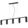 718057 Люстра ROMA 5х28W GU10 (led) MATT BLACK