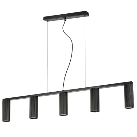 718057 Люстра ROMA 5х28W GU10 (led) MATT BLACK