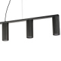 718057 Люстра ROMA 5х28W GU10 (led) MATT BLACK