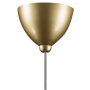 813012 Подвес GLOBO 1х40W E14 gold/white