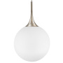 813033 Подвес GLOBO 1х40W E14 champagne gold/white