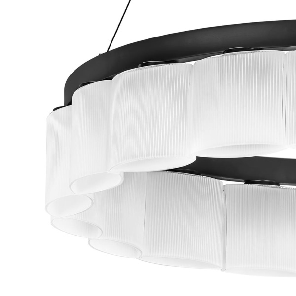 812186 Люстра NIBBLER 18х6W(Led) G9 ЧЕРНЫЙ/БЕЛЫЙ