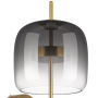 804618 Бра CUPOLA LED 9W 450LM ЗОЛОТО/ДЫМЧАТЫЙ 3000K