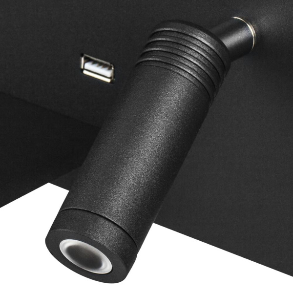 808547 Бра MURO 4W+3W LED LM ЧЕРНЫЙ 3000K