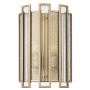 712622 Бра AGAVE 2х40W E14 ШАМПАНЬ/ПРОЗРАЧНЫЙ
