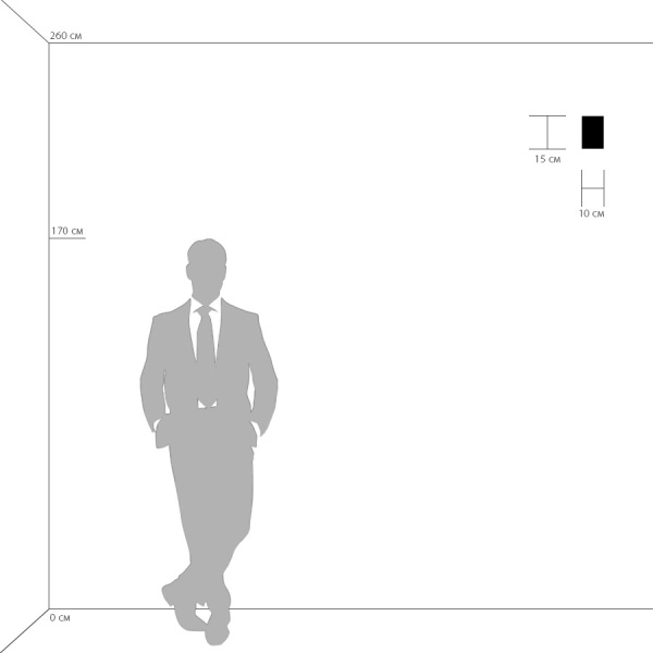 805610 Светильник настенный QUBICA 1х40W E14 13см НИКЕЛЬ/БЕЛЫЙ