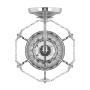790614 Бра SCHON 1x60W E14 Silver
