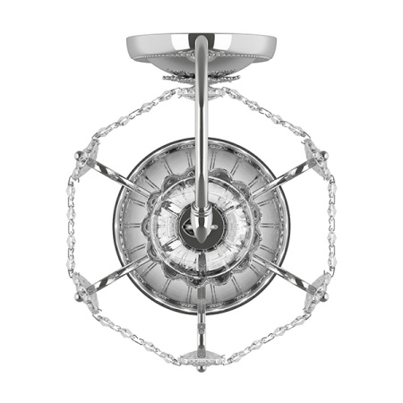 790614 Бра SCHON 1x60W E14 Silver