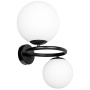 815627 Бра GLOBO 2х40W G9 ЧЕРНЫЙ/БЕЛЫЙ