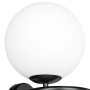 815627 Бра GLOBO 2х40W G9 ЧЕРНЫЙ/БЕЛЫЙ