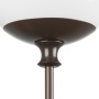 813617 Бра GLOBO 1х40W E14 umber/white