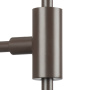 813617 Бра GLOBO 1х40W E14 umber/white