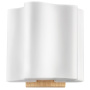 802615 Бра NUBI LEGNO 1х40W E14 СВЕТЛОЕ ДЕРЕВО/БЕЛЫЙ