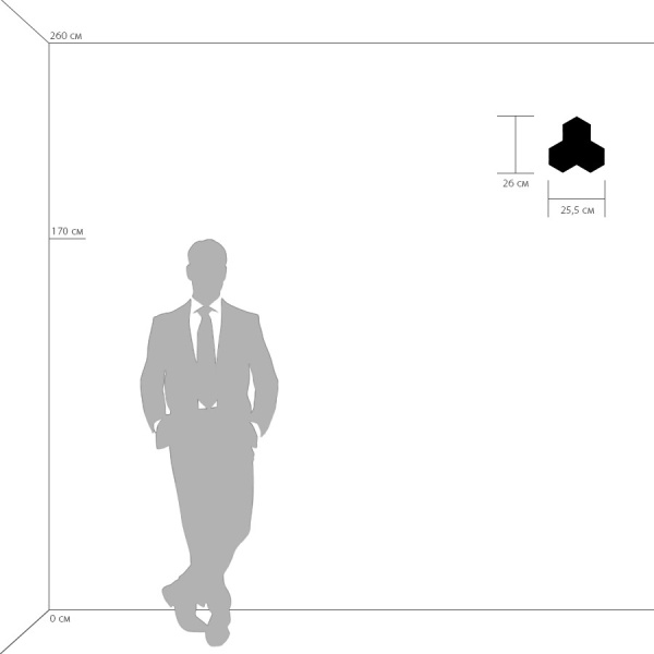 750634 Бра FAVO LED-15W 720LM Silver 4000K