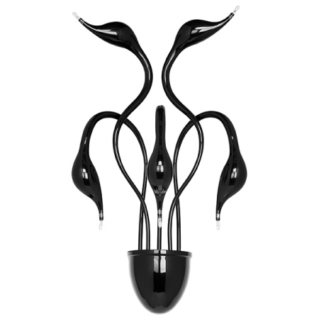751657 Бра Cigno collo 5х20W G4 ЧЕРНЫЙ