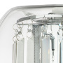 753634 Бра ACQUARIO 3х20W G4 12V ХРОМ хрусталь+стекло