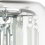 753634 Бра ACQUARIO 3х20W G4 12V ХРОМ хрусталь+стекло