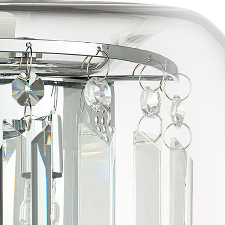 753634 Бра ACQUARIO 3х20W G4 12V ХРОМ хрусталь+стекло