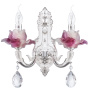 714624 Бра ANEMONE 2x40W E14 Silver