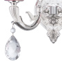 714624 Бра ANEMONE 2x40W E14 Silver