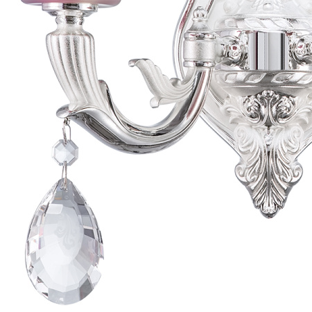 714624 Бра ANEMONE 2x40W E14 Silver