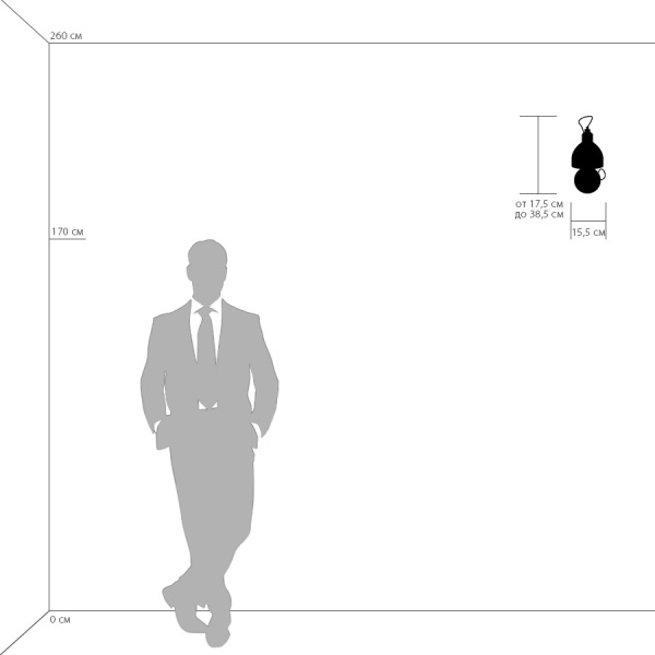 765608 Бра LOFT 1х40W E14 ЛАЙМ ЗОЛОТО