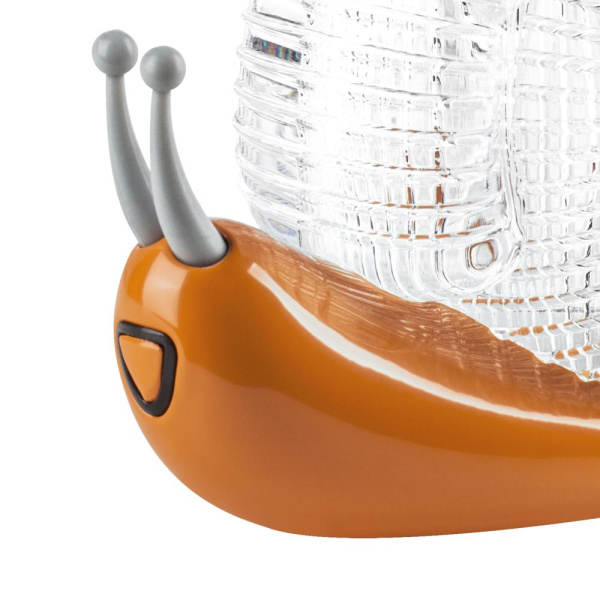 745923 Настольная лампа ALFA 1,5W LED 209LM ОРАНЖЕВЫЙ/ПРОЗРАЧНЫЙ 3000/4000/6000K