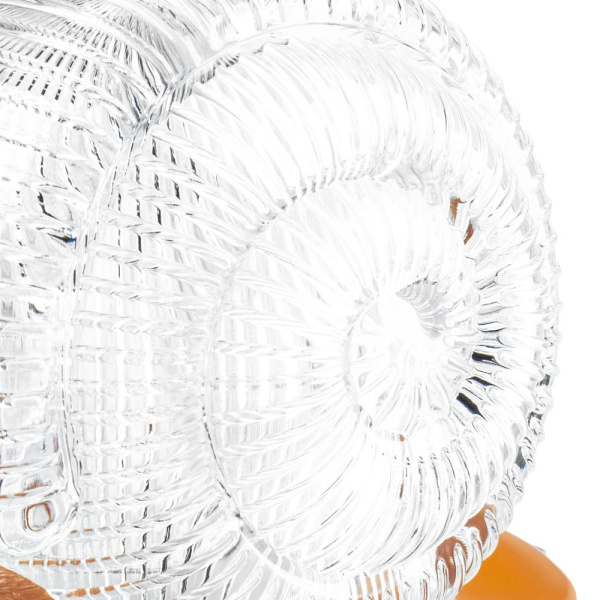 745923 Настольная лампа ALFA 1,5W LED 209LM ОРАНЖЕВЫЙ/ПРОЗРАЧНЫЙ 3000/4000/6000K