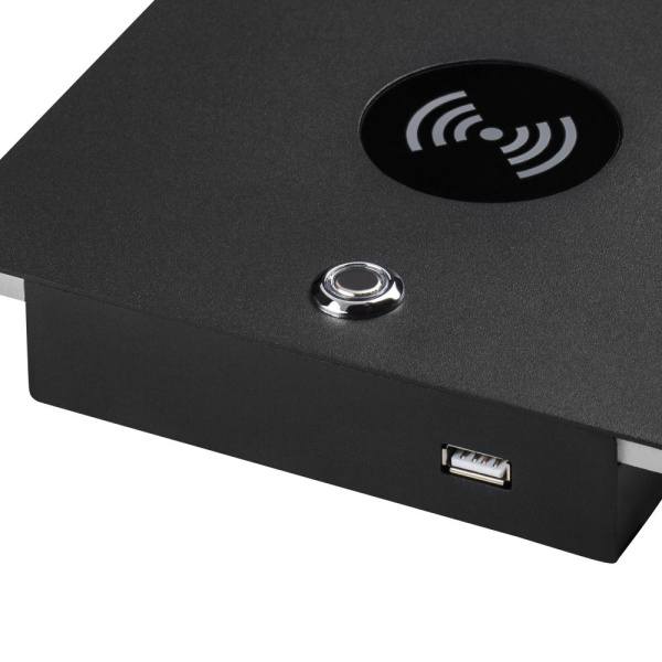 808537 Настольная лампа MURO 6W LED LM ЧЕРНЫЙ 3000K