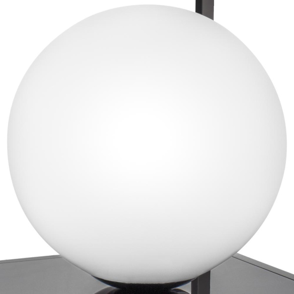 803910 Настольная лампа GLOBO LED 6W 300LM ЧЕРНЫЙ/БЕЛЫЙ 3000K