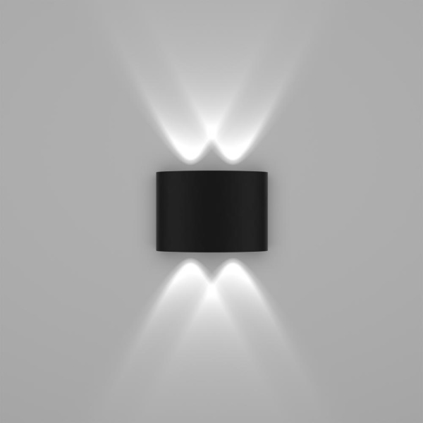 343027 Светильник GEMMA 4х1W LED 440LM G ЧЕРНЫЙ 4000K IP65