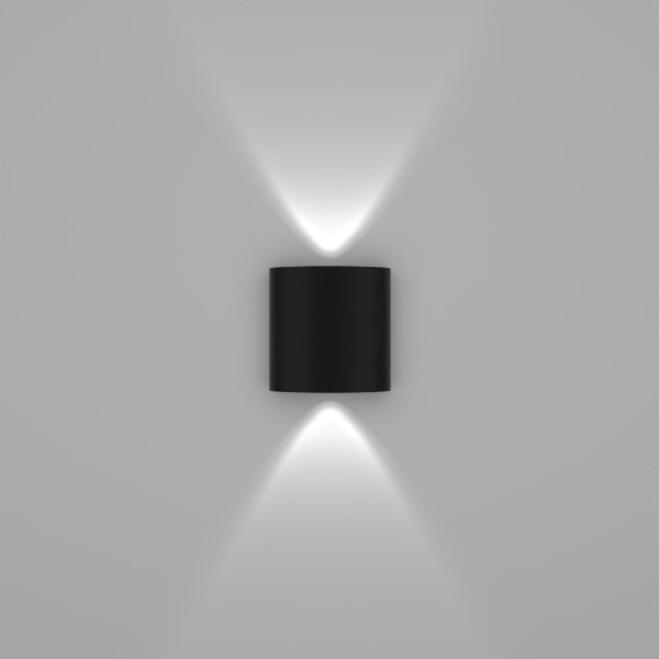 343017 Светильник GEMMA 2х1W LED 220LM G ЧЕРНЫЙ 4000K IP65