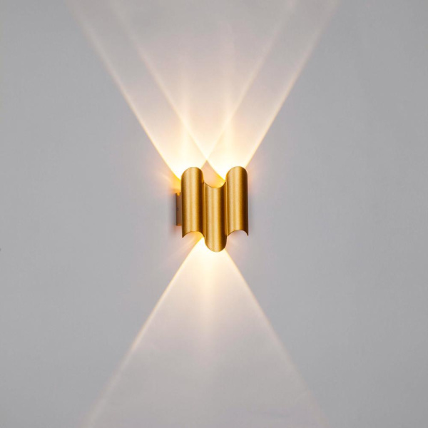 341333 Светильник BOSSO 3х1W LED 330LM G ЗОЛОТО 3000K IP65