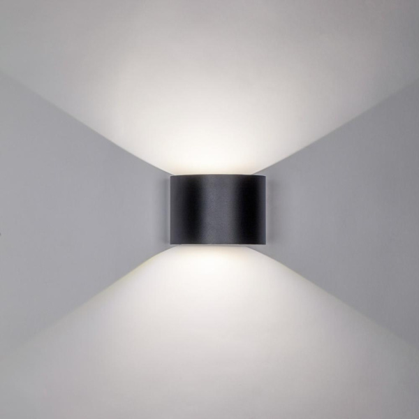 340547 Светильник DALLA 2х3W LED 660LM G ЧЕРНЫЙ 4000K IP65