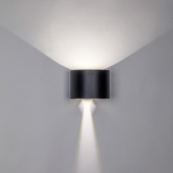 340547 Светильник DALLA 2х3W LED 660LM G ЧЕРНЫЙ 4000K IP65