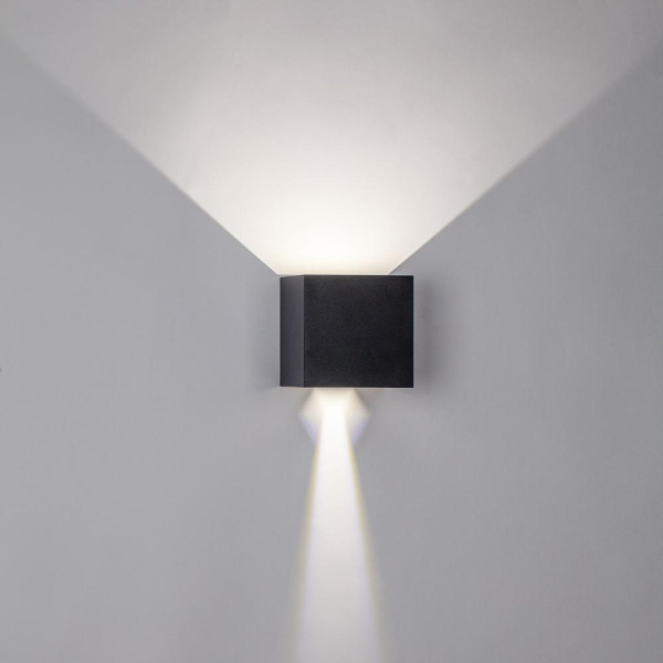 340527 Светильник DALLA 2х5W LED 1100LM G ЧЕРНЫЙ 4000K IP65