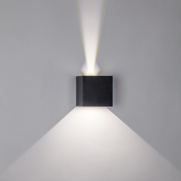 340537 Светильник DALLA 2х10W LED 2200LM G ЧЕРНЫЙ 4000K IP65