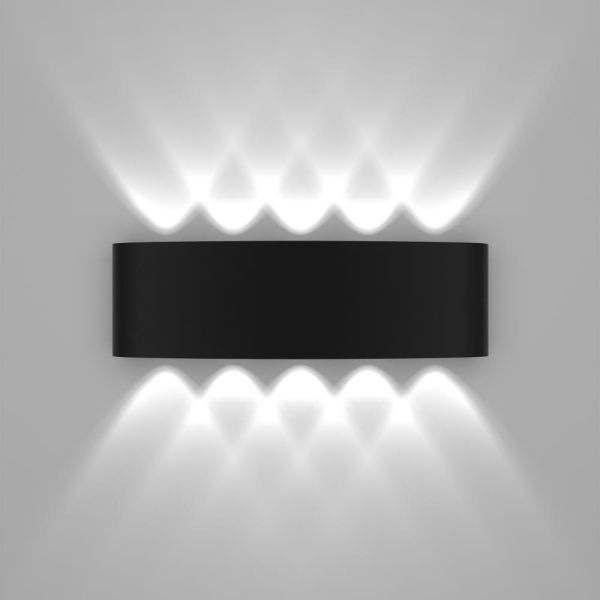 343057 Светильник GEMMA 10х1W LED 1100LM G ЧЕРНЫЙ 4000K IP65