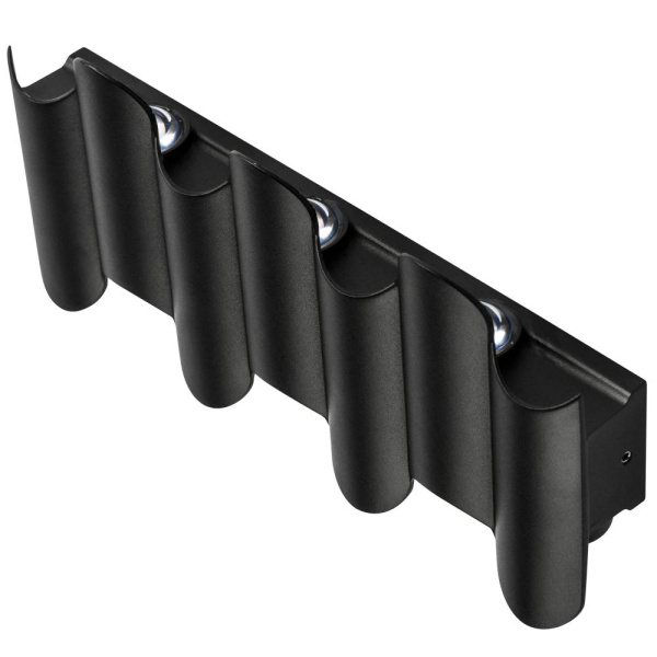 341747 Светильник BOSSO 7х1W LED 770LM G ЧЕРНЫЙ 4000K IP65