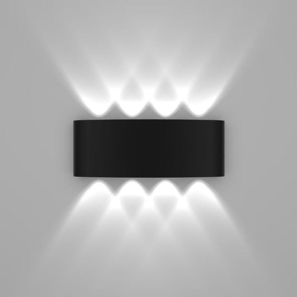 343047 Светильник GEMMA 8х1W LED 880LM G ЧЕРНЫЙ 4000K IP65