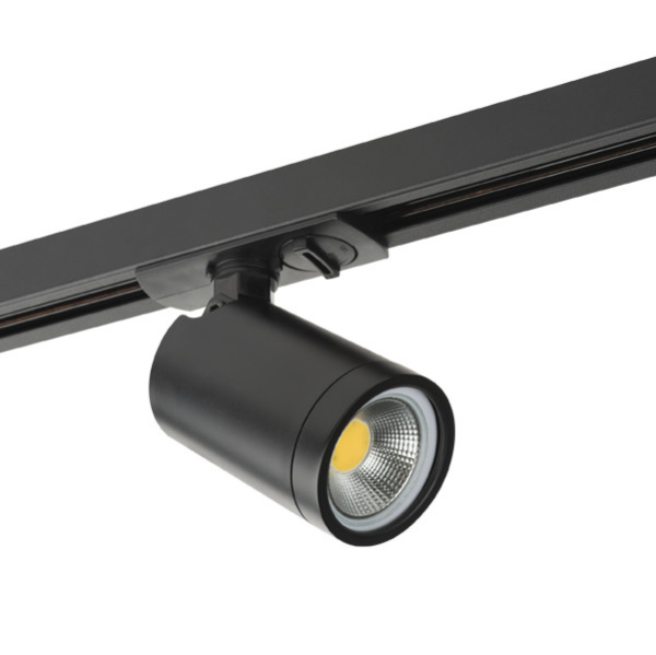 212937 Светильник для1-фазного трека PVC RULLO GU10 ЧЕРНЫЙ