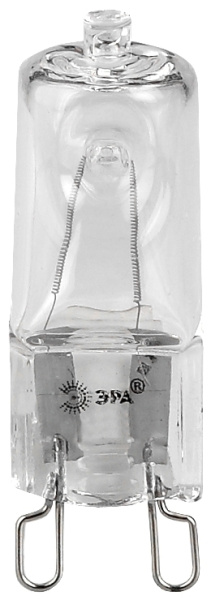 G9-JCD-40-230V-CL  Лампа галогенная ЭРА JCD-40-230V-G9-CL 40Вт капсула теплый белый свет G9