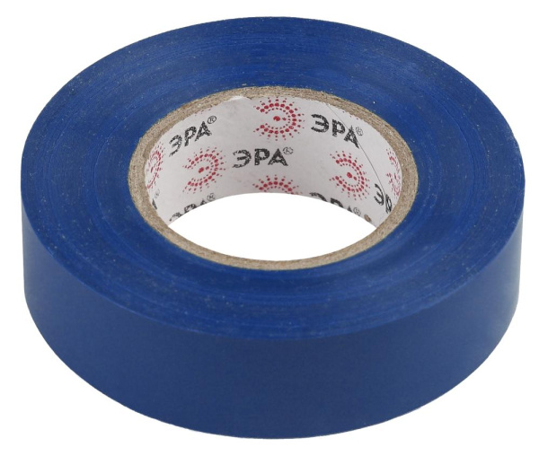ЭРА ПВХ-изолента 19мм*20м синяя (10/200/6400)