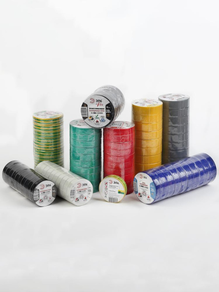 ЭРА ПВХ-изолента 19мм*20м красная (10/200/6400)