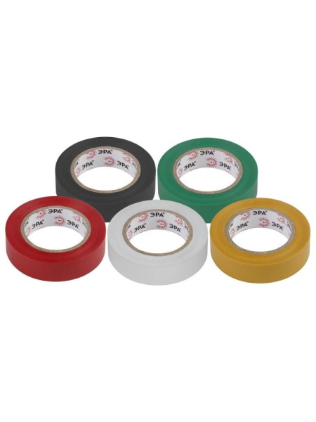 ЭРА ПВХ-изолента 19мм*20м красная (10/200/6400)