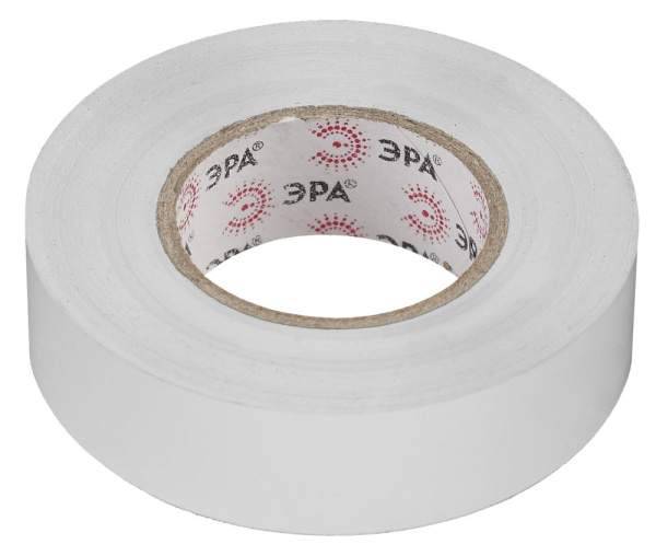 ЭРА ПВХ-изолента 19мм*20м белая (10/200/6400)